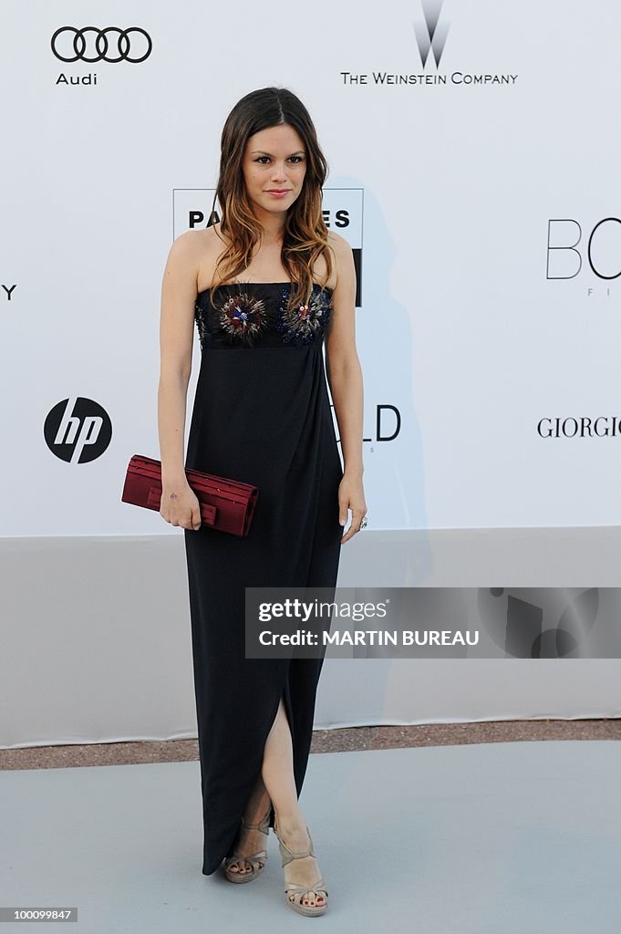 US actress Rachel Bilson arrives at amfA