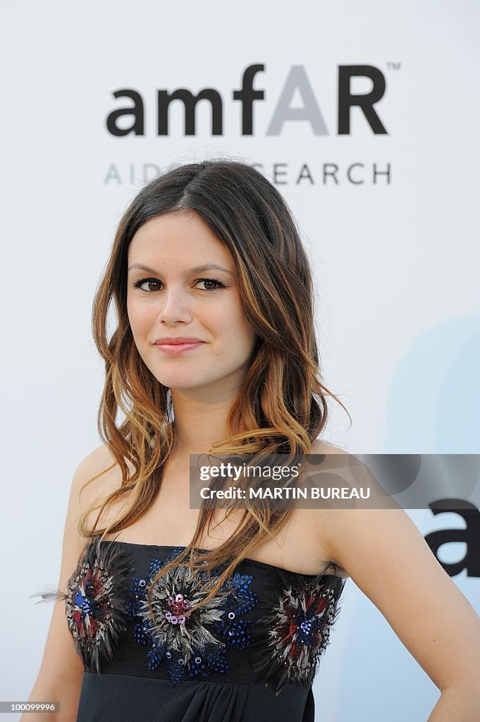 US actress Rachel Bilson arrives at amfA