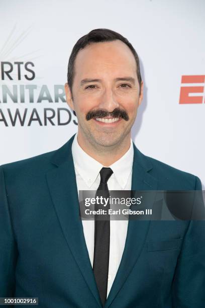 Tony Hale attends the 4th Annual Sports Humanitarian Awards at The Novo by Microsoft on July 17, 2018 in Los Angeles, California.