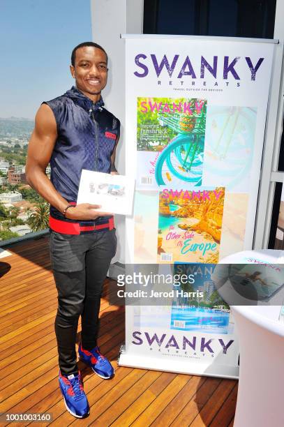 Wendell Carter attends Hemp Hyrdate and GBK Pre ESPY Lounge on July 17, 2018 in Los Angeles, California.