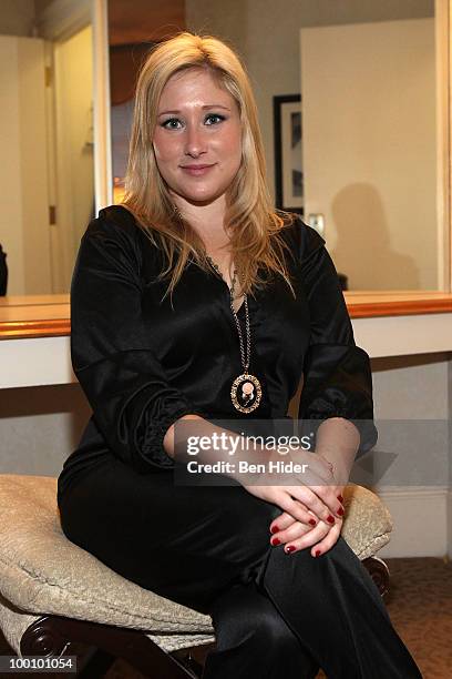 Musician Anna Rose attends the Green Chimneys Annual Spring Gala at Tappan Hill Mansion on May 20, 2010 in Tarrytown, New York.