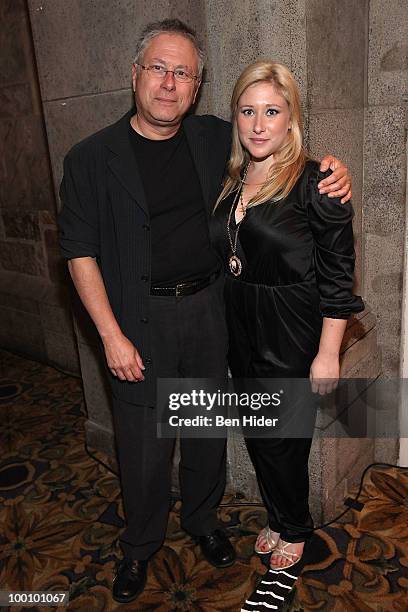 Composer Alan Menken and daughter Anna Rose attend the Green Chimneys Annual Spring Gala at Tappan Hill Mansion on May 20, 2010 in Tarrytown, New...