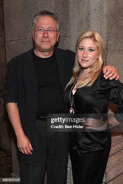 Composer Alan Menken and daughter Anna Rose attend the Green Chimneys Annual Spring Gala at Tappan Hill Mansion on May 20, 2010 in Tarrytown, New...