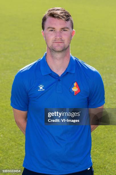 Prestatie manager Menno Klaver during the team presentation of Telstar on July 16, 2018 at the Rabobank IJmond stadium in Velsen-Zuid, The Netherlands