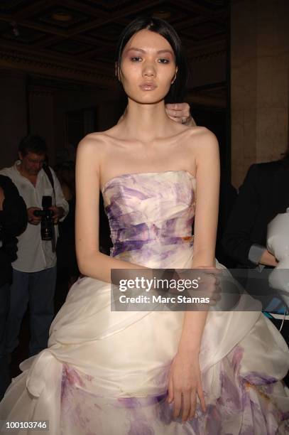 Model Tai attends the 9th annual "Tulips & Pansies: A Headdress Affair" at Gotham Hall on May 20, 2010 in New York City.