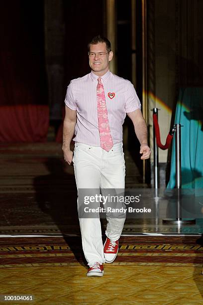 Guest Judge John Bartlett attends the 9th Annual "Tulips & Pansies: A Headdress Affair" at Gotham Hall on May 20, 2010 in New York City.