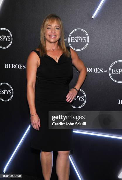 Stephania Bell attends HEROES at The ESPYS at City Market Social House on July 17, 2018 in Los Angeles, California.
