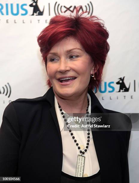 Sharon Osbourne promotes "Scream" at the SIRIUS XM Studio on May 20, 2010 in New York City.