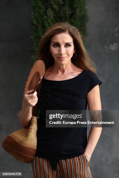 Ana Belen attends 'El Vuelo de La Paloma' 30th anniversary at Academia de Cine on July 17, 2018 in Madrid, Spain.