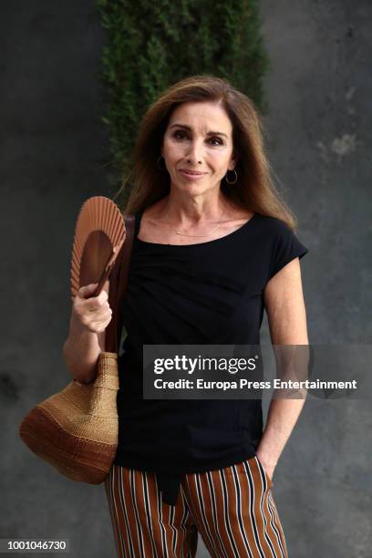 Ana Belen attends 'El Vuelo de La Paloma' 30th anniversary at Academia de Cine on July 17, 2018 in Madrid, Spain.