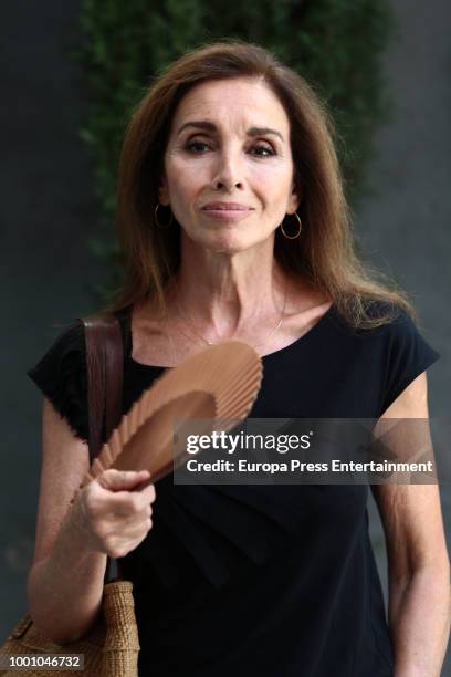 Ana Belen attends 'El Vuelo de La Paloma' 30th anniversary at Academia de Cine on July 17, 2018 in Madrid, Spain.