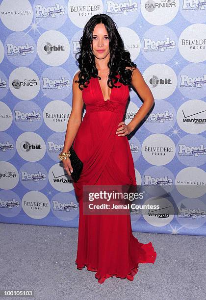 Actress Adriana Campos attends the 14th Annual People En Espanol "50 Most Beautiful" issue celebration at Guastavino's on May 20, 2010 in New York...