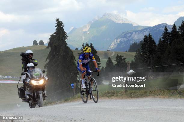 Julian Alaphilippe of Quick-Step Floors at Plateau des Glieres during the 105th Tour de France 2018, Stage 10 a 158,5km stage from Annecy to Le...