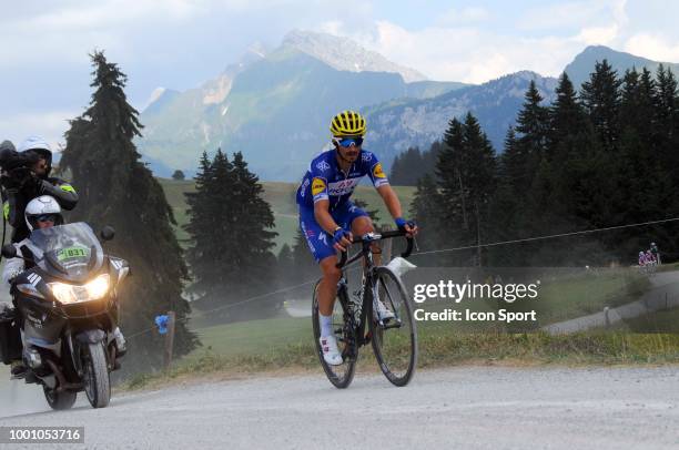 Julian Alaphilippe of Quick-Step Floors at Plateau des Glieres during the 105th Tour de France 2018, Stage 10 a 158,5km stage from Annecy to Le...