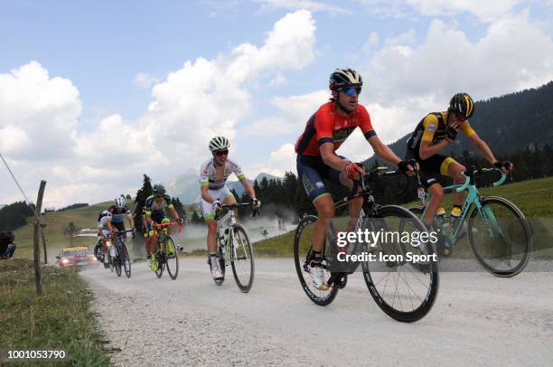 Ion Izaguirre of Bahrain-Merida at Plateau des Glieres during the 105th Tour de France 2018, Stage 10 a 158,5km stage from Annecy to Le Grand-Bornand...