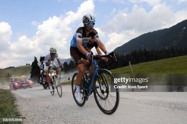 Tony Gallopin of Ag2r La Mondiale at Plateau des Glieres during the 105th Tour de France 2018, Stage 10 a 158,5km stage from Annecy to Le...