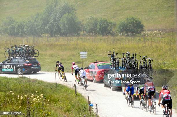 General view of Plateau des Glieres during the 105th Tour de France 2018, Stage 10 a 158,5km stage from Annecy to Le Grand-Bornand on July 17, 2018...