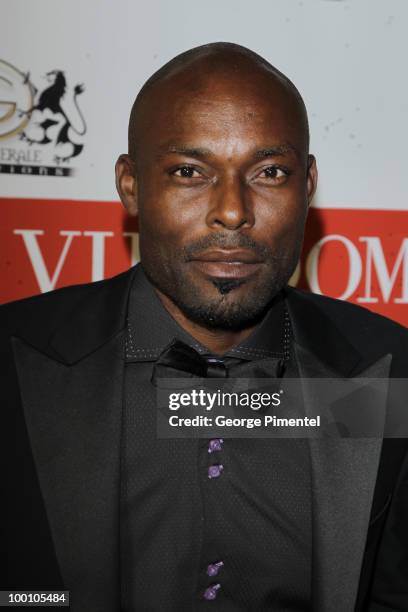 Actor Jimmy Jean Louis attends the Artists for Peace and Justice Fundraiser at the VIP Room, Palm Beach during the 63rd Annual International Cannes...