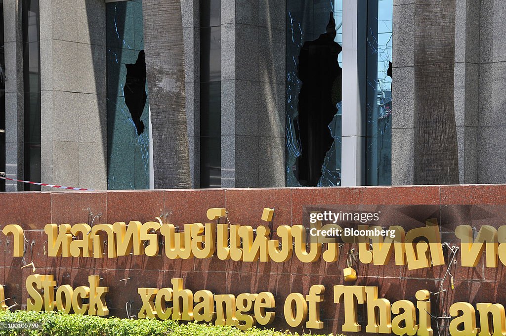 Thai Stock Exchange In Aftermath Of Unrest