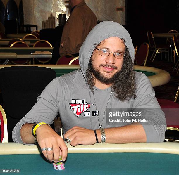 Director Joe Reitman attends poker pro Annie Duke's poker tournament to benefit After-School All Stars at the Commerce Casino on May 20, 2010 in...