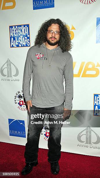 Director Joe Reitman attends poker pro Annie Duke's poker tournament to benefit After-School All Stars at the Commerce Casino on May 20, 2010 in...