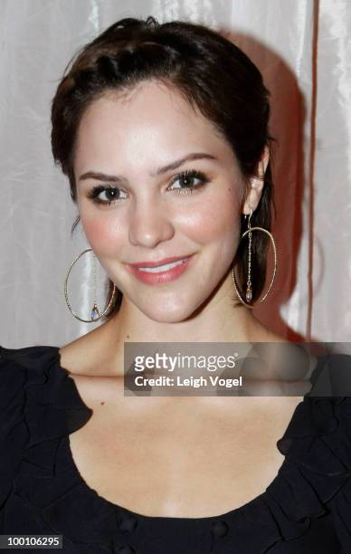 Katharine McPhee attends a Celebration of America's Heritage at the National Museum of the American Indian on May 20, 2010 in Washington, DC.