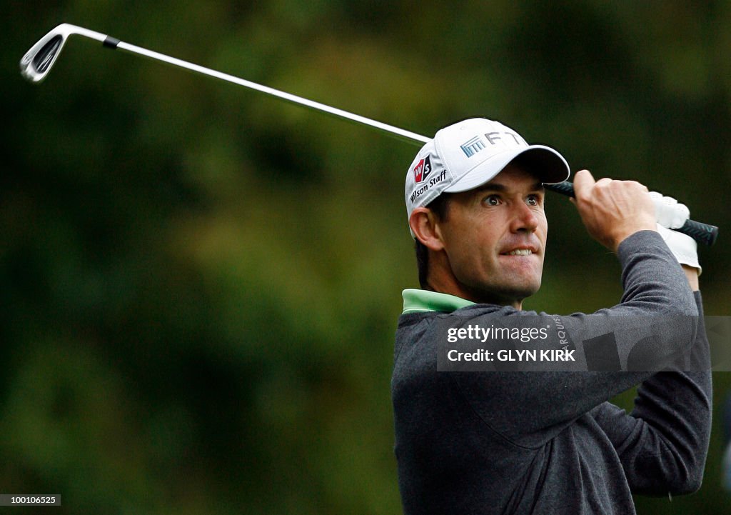 Republic of Ireland golfer Padraig Harri