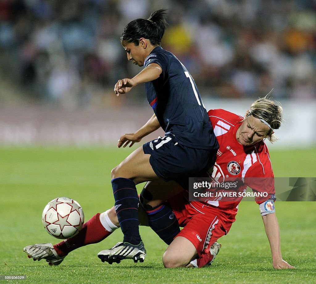 Olympique Lyonnais' Costa Rican midfield