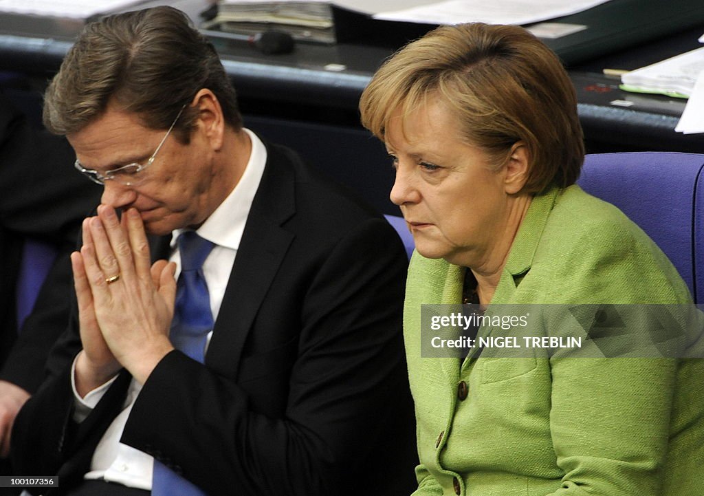 German Chancellor Angela Merkel and Germ