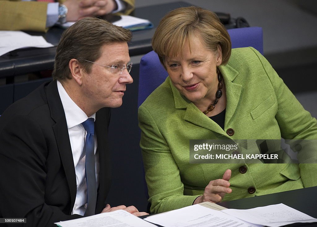 German Chancellor Angela Merkel and Germ