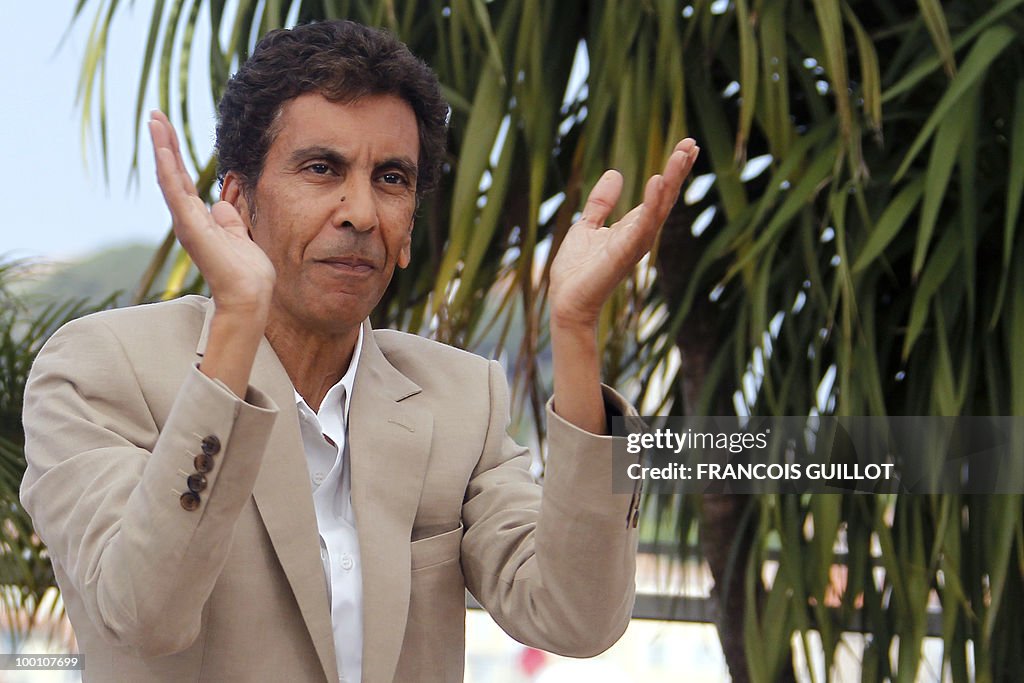 French director Rachid Bouchareb poses d