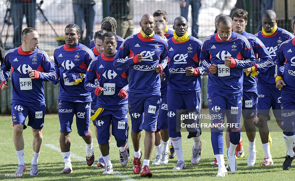 French national football team's players