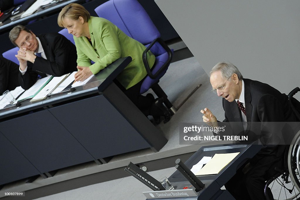 German Finance Minister Wolfgang Schaeub