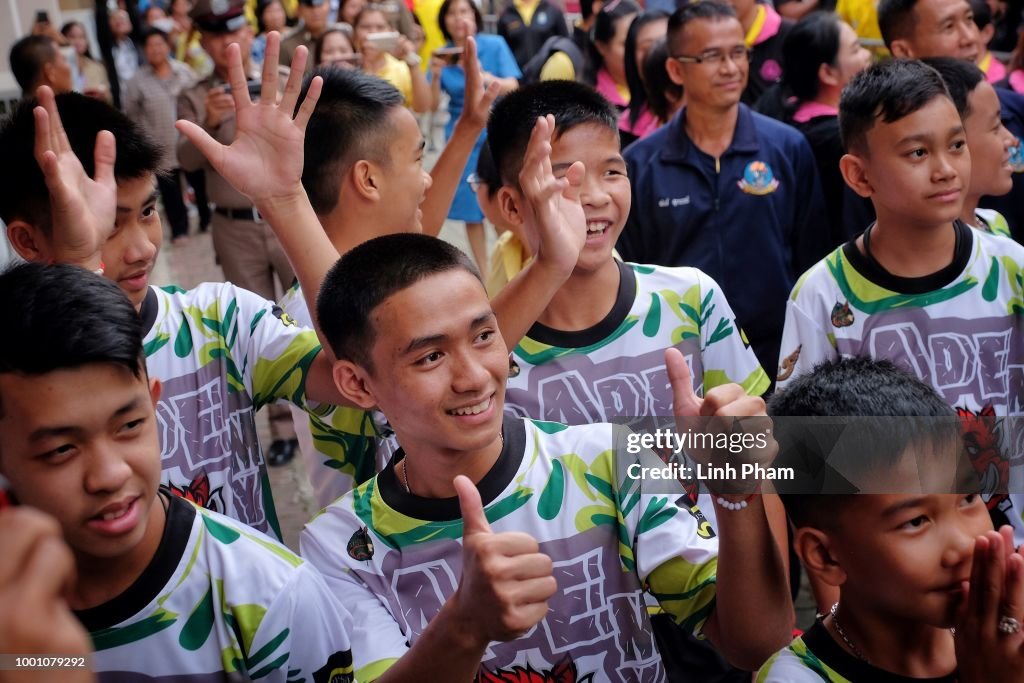 Thailand Cave Rescue For "Wild Boars" Soccer Team