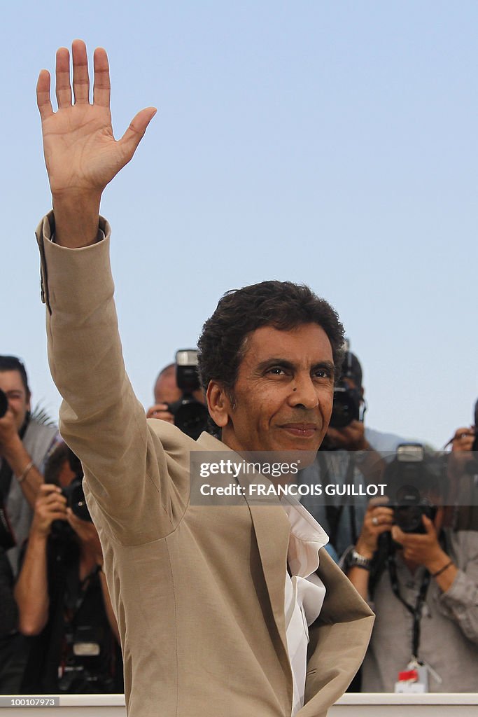 French director Rachid Bouchareb poses d