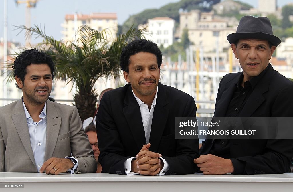 (From L) French actor Jamel Debbouze, Fr