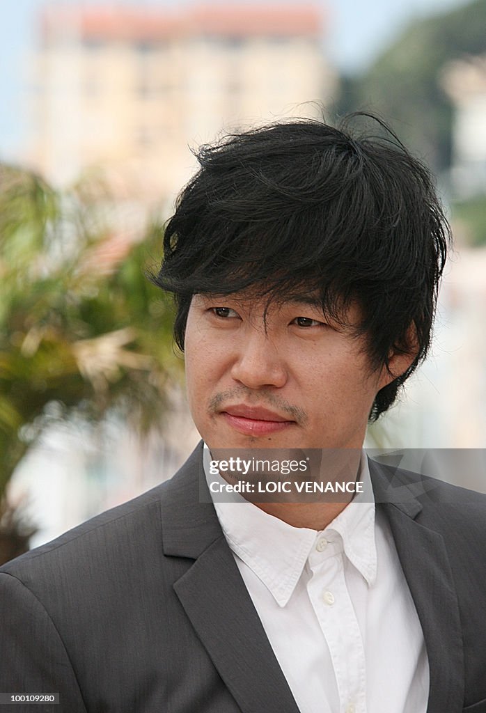 South Korean actor Yu Joonsang poses dur