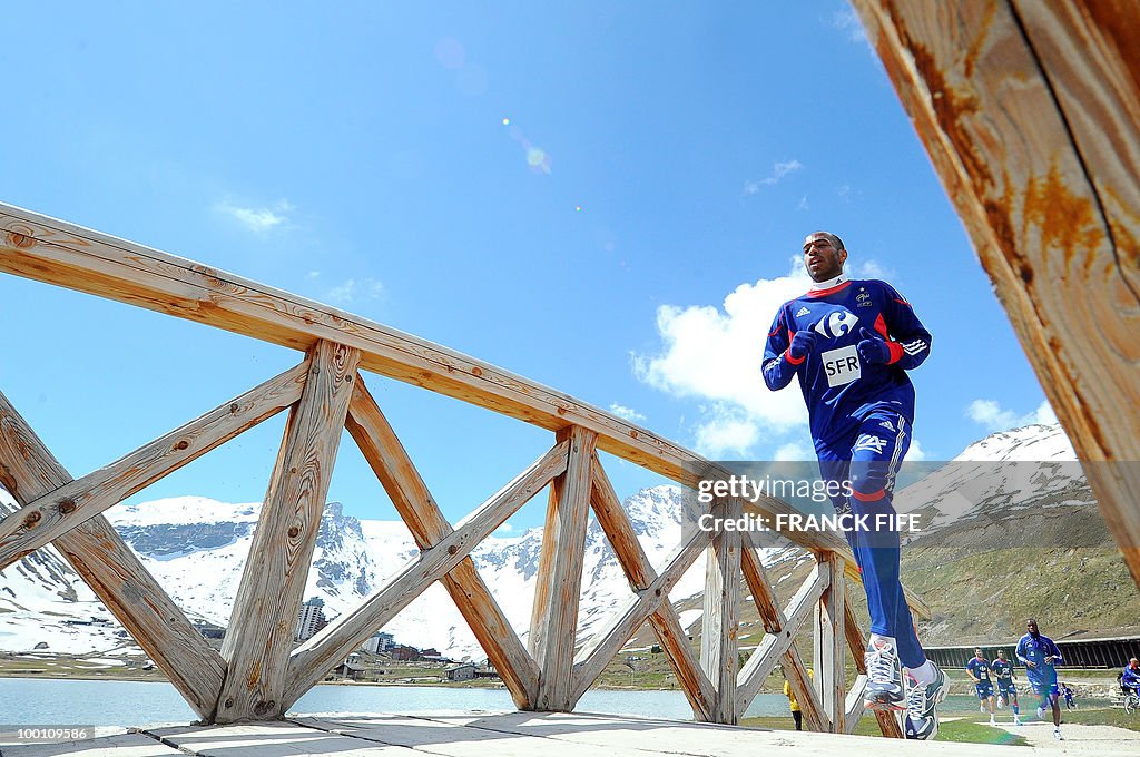 French national football team forward Th