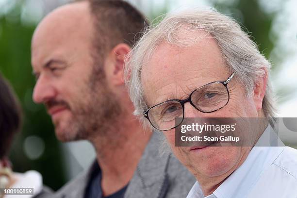 Director Ken Loach attend the 'Route Irish' Photocall at the Palais des Festivals during the 63rd Annual Cannes Film Festival on May 21, 2010 in...