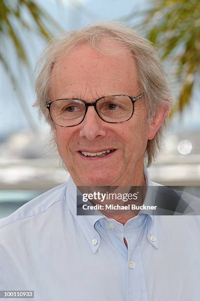 Director Ken Loach attend the 'Route Irish' Photocall at the Palais des Festivals during the 63rd Annual Cannes Film Festival on May 21, 2010 in...