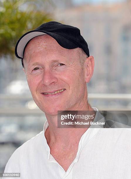 Screenwriter Paul Laverty attends the 'Route Irish' Photocall at the Palais des Festivals during the 63rd Annual Cannes Film Festival on May 21, 2010...