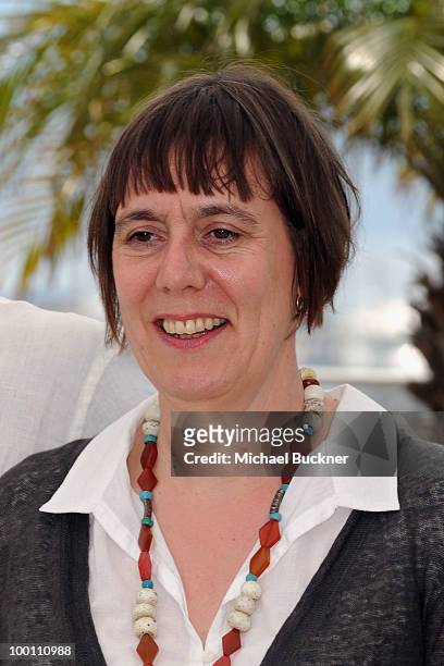 Producer Rebecca O'Brien attend the 'Route Irish' Photocall at the Palais des Festivals during the 63rd Annual Cannes Film Festival on May 21, 2010...