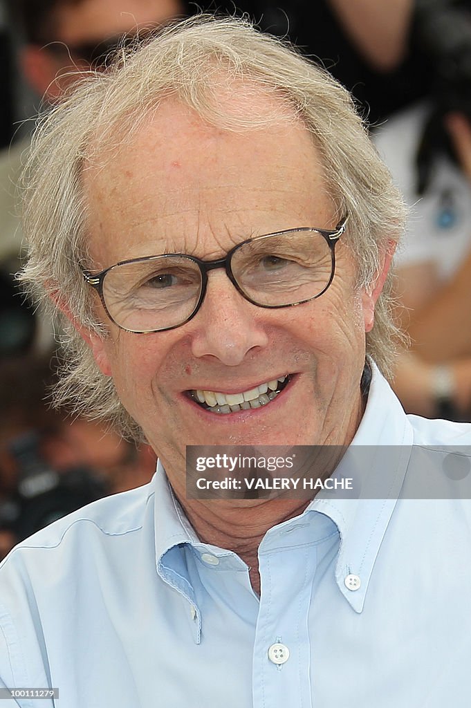 British director Ken Loach poses during