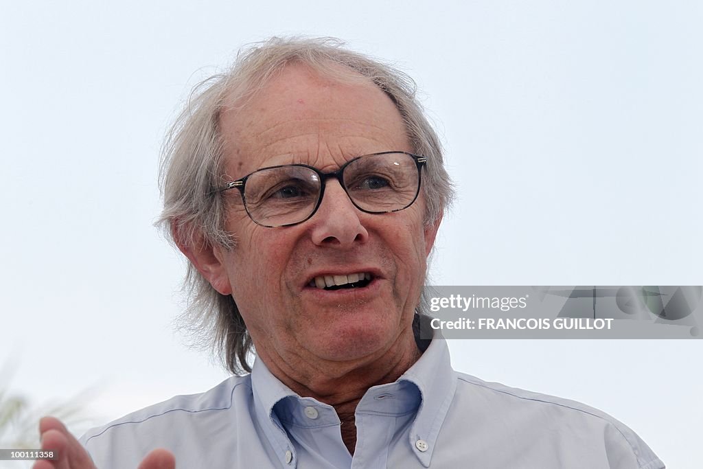 British director Ken Loach poses during