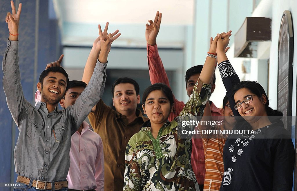 Indian students celebrates their Central