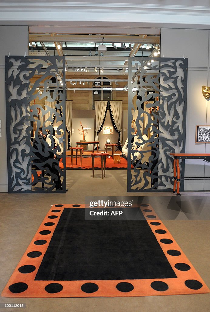 Rug and gates designed by Elizabeth Garo