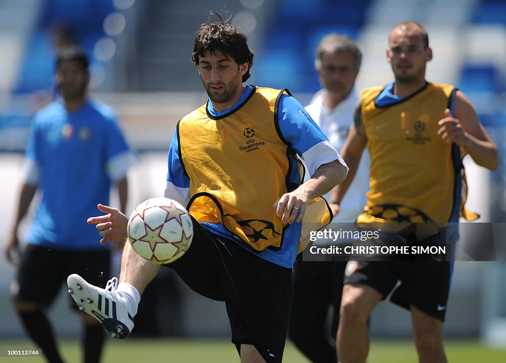Inter Milan's Argentinian forward Albert