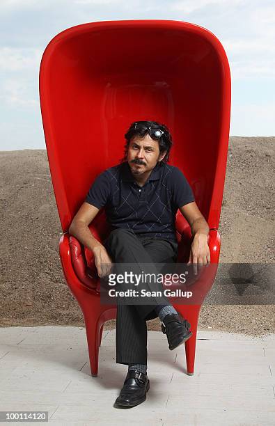 Director Gerardo Naranjo from the film "Revolucion" pose for a portrait during the 63rd Annual Cannes Film Festival on May 21, 2010 in Cannes, France.