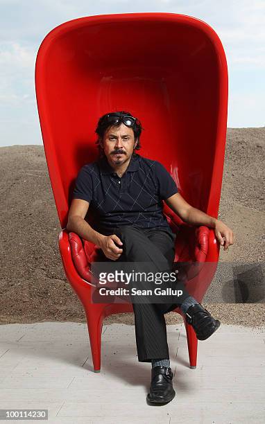 Director Gerardo Naranjo from the film "Revolucion" pose for a portrait during the 63rd Annual Cannes Film Festival on May 21, 2010 in Cannes, France.