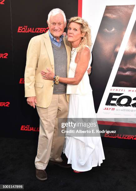 Orson Bean and Alley Mills attend the premiere of Columbia Pictures' "Equalizer 2" at the TCL Chinese Theatre on July 17, 2018 in Hollywood,...
